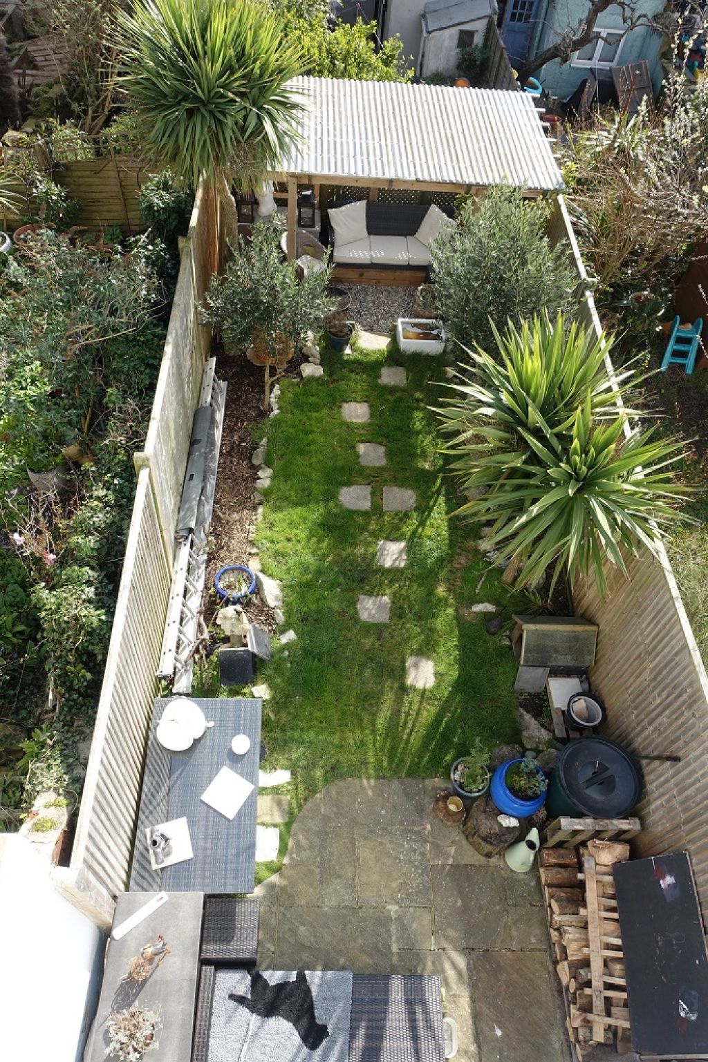 Overlooking Garden